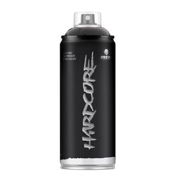 Pintura Spray Hardcore2 Negro Brillante