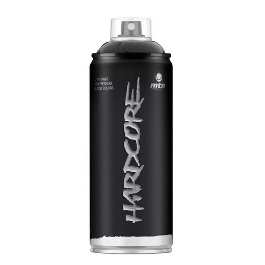 Pintura Spray Hardcore2 Negro Satinadodo