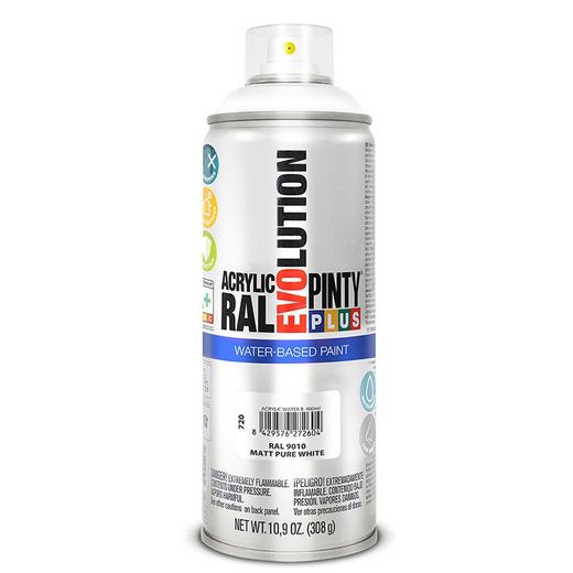 Pintyplus Evolution 520cc Matt Pure Whit
