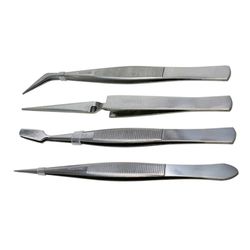 Pinza De Precision Jgo.4 Inox.