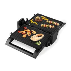 Plancha Multigrill 2 En 1 Modelo Cc5700r 1500w Marca Habitex.