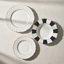 Plato Postre 20Cm.Excell.Topos 6 Uds.