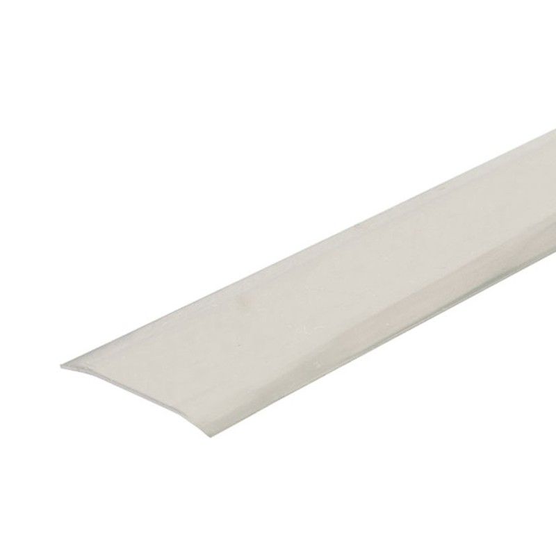 Pletina Tapajuntas Moqueta Adhesiva 35x83cm Inox