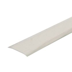 Pletina Tapajuntas Moqueta Adhesiva 35x83cm Inox