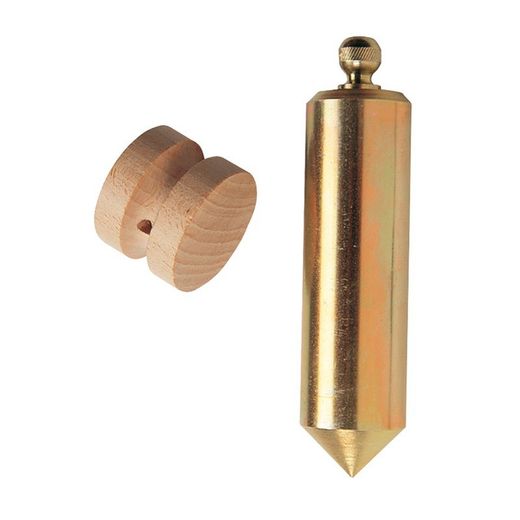 Plomada Nuez Madera Nusac 500 Grs.