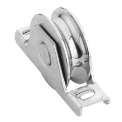 Polea Hierro Encastrar 120x20mm