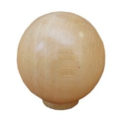 Pomo Bola De 30 Haya Lacado Natural