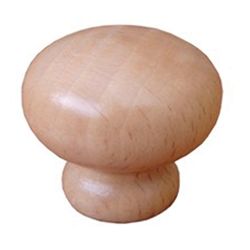 Pomo De 30 Haya Lacado Natural