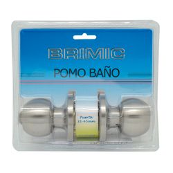 Pomo Puerta Bola Baño Inoxidable