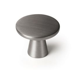 Pomo Zamak 33Mm Inox Mate