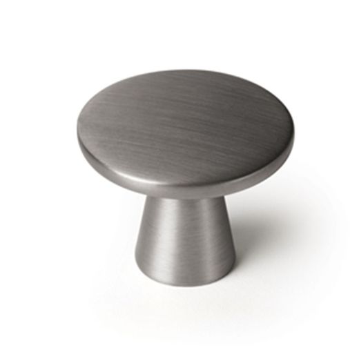 Pomo Zamak 33Mm Inox Mate