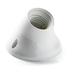 Portalampara Zocalo Curvo E-27