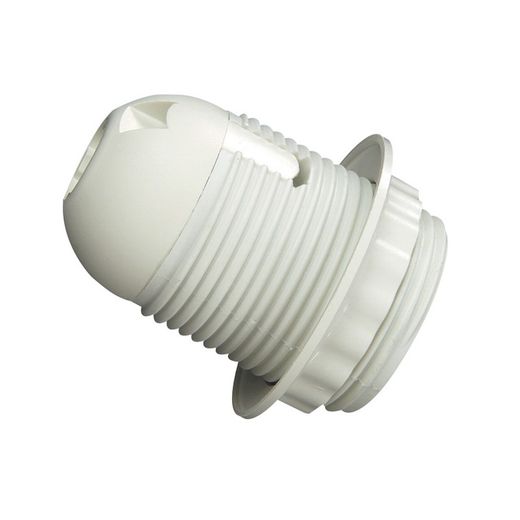 Portalamparas Rosca C/Tope E27 4a Blanco