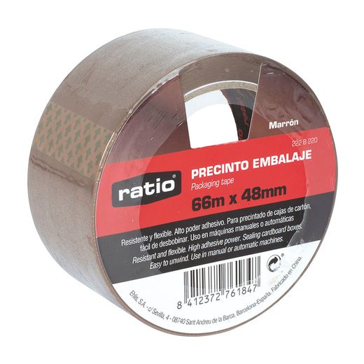 Precinto Embalaje Marron 48mmx66m.