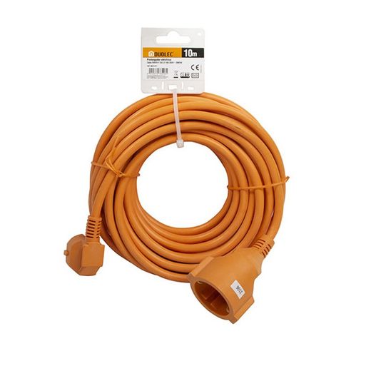 Prolongador Eléctrico Naranja 10 M