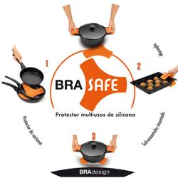 Protector De Silicona Bra Naranja