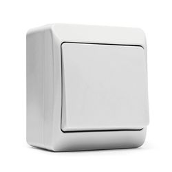 Pulsador Estanco 10a-250v Blanco