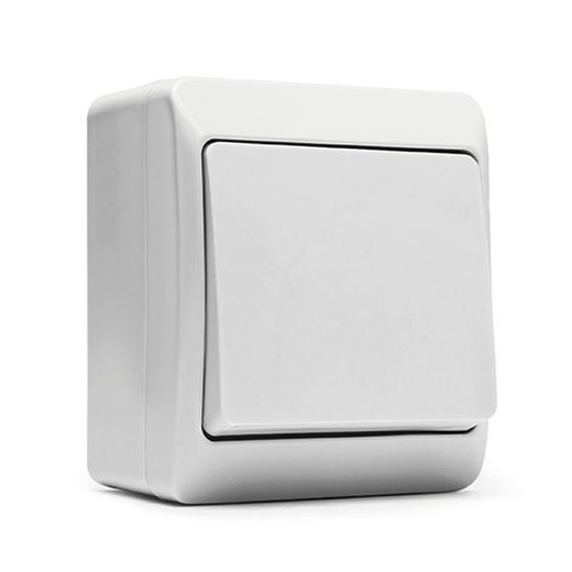 Pulsador Estanco 10a-250v Blanco