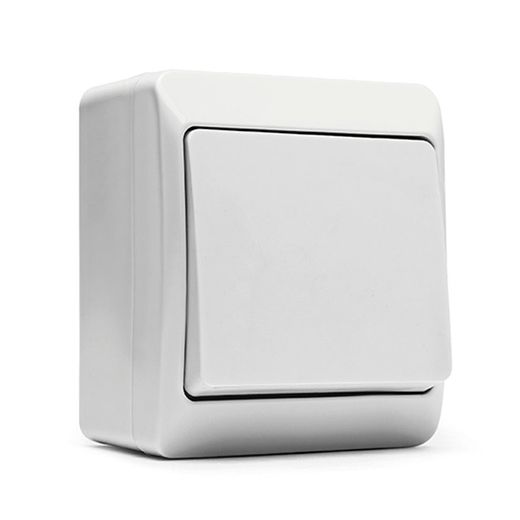 Pulsador Estanco 10a-250v Blanco
