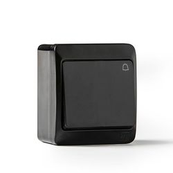 Pulsador Estanco 10A-250V Negro