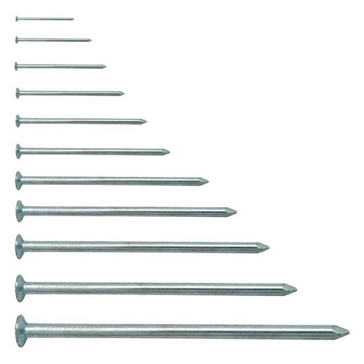 Puntas Cabeza Plana Cincadas 13x35 Ehs
