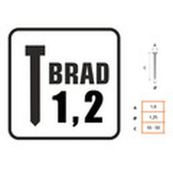 Puntas P/Clavadora 512/10mm C.5000