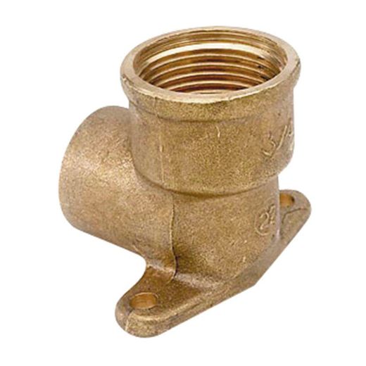 Racor Latón Codo Placa 472g Cu 1/2x15 1u