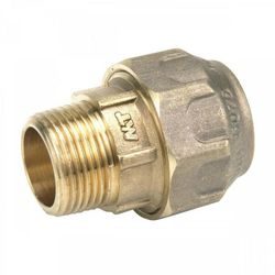 Racor Recto Latón Macho Pe/M 25x3/4" Ligero