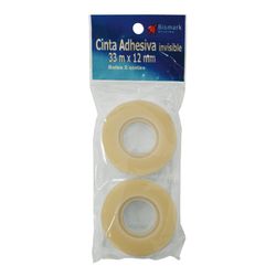 Recamb.2 Ud.Cinta Adhesiva Trans.33x12mm