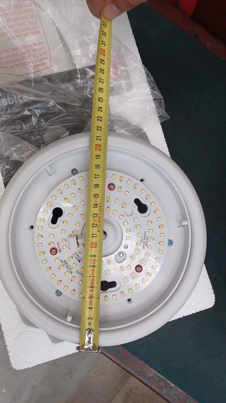 Recambio Luminaria Led Para Ventilador De Techo Mod. Vtr-3800 Habitex