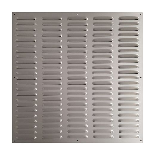 Rejilla Vent.Alum.C/Borde.1,2x40x40 Plat