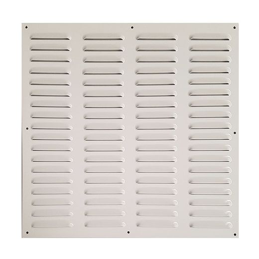 Rejilla Vent.Alum.C/Borde.1,2x50x50 Bca.