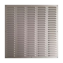 Rejilla Vent.Alum.C/Borde.1,2x50x50 Plat