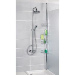 Rinconera Ducha Telescópica Wenko Inox Dolcedo