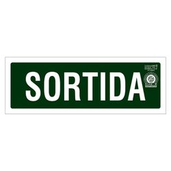 Señal 297X105 Pvc Sortida