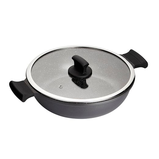 Cacerola Baja Serie Absolut Black 28cm
