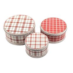 Serie Tin. Set 3 Cajas 13,5/16,5/19,5 Cm