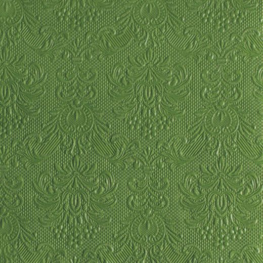Servilleta 33X33Cm. Grabada Lisa Verde