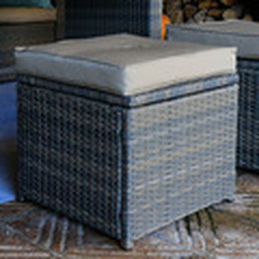 Set Bali 2 Sofás+Mesa Alta+2 Pufs