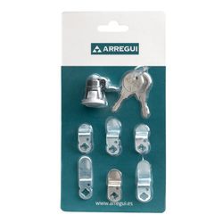 Set Cerr.S Buzon Metalica  Interior. Cromada