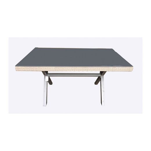 Set Conjunto Ratán Modelo Pascua 2Sofas+2Pufs+Mesa