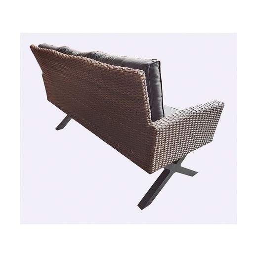 Set Conjunto Ratán Modelo Pascua 2Sofas+2Pufs+Mesa