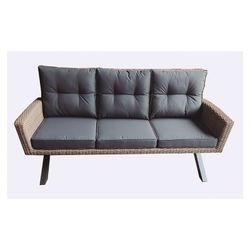 Set Conjunto Ratán Modelo Pascua 2Sofas+2Pufs+Mesa