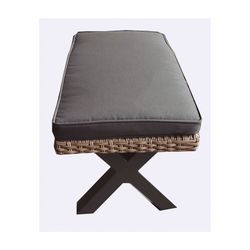 Set Conjunto Ratán Modelo Pascua 2Sofas+2Pufs+Mesa