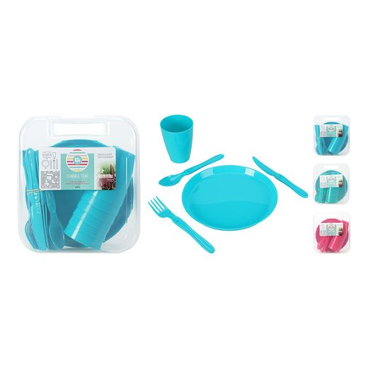 Set Platos Picnic 31 Piezas Surtidos