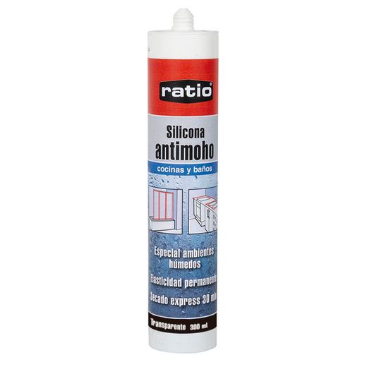 Silicona Cocin.Baños Ratio Trans.300 Ml.