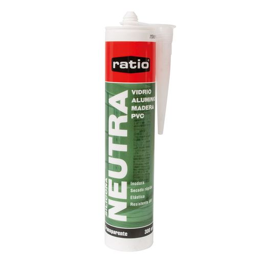 Silicona Neutra Ratio  300 Ml. Trans.