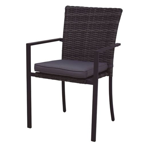 Silla Acero/Ratán