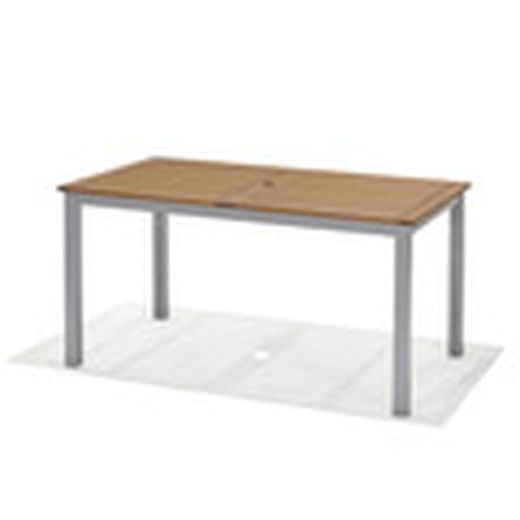 Silla De Aluminio Y Madera Modelo Marina C/ Miel.