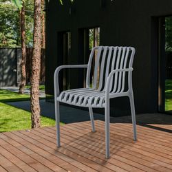 Silla Jardin Greta Negra